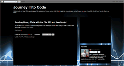 Desktop Screenshot of journeyintocode.com